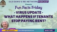 400: Virus Update – What Happens if Tenants Stop Paying Rent? 400: Virus Update – What Happens if Tenants Stop Paying Rent?