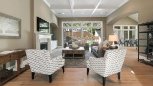 Living Room Staging Before And After